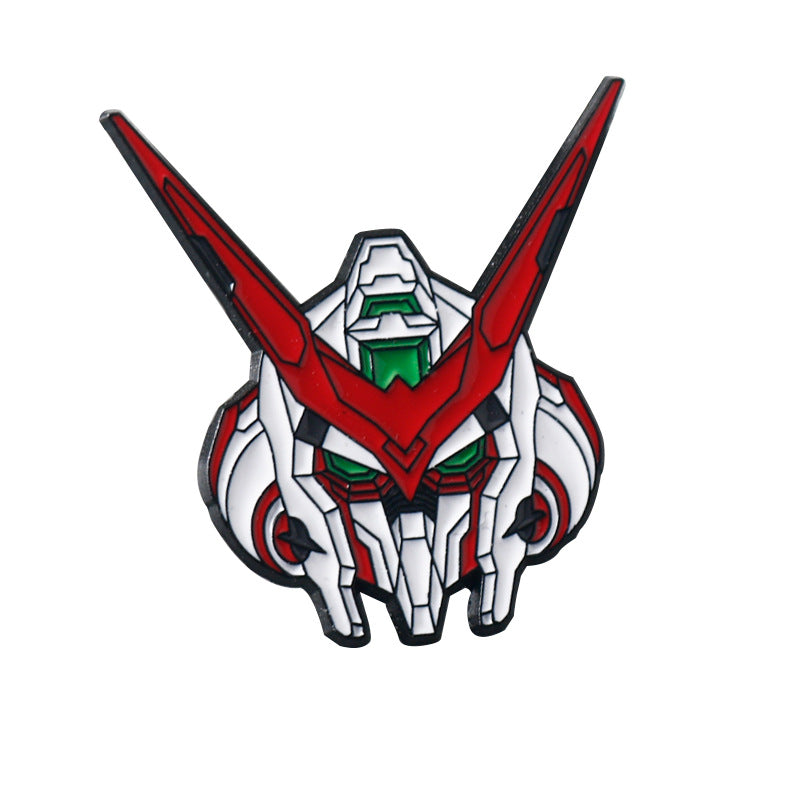 Anime Gundam Μεταλλικό Σήμα Κονκάρδα 8 Πακέτο