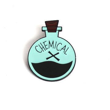 El Pin de Broche Químico X de Las Chicas Superpoderosas 2PCS