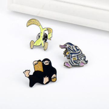El Pin de Metal Niffler de La Vida Secreta de tus Mascotas 3 Pack