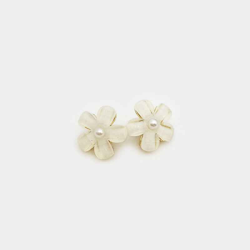 11mm-20mm Flower Pearl Metal Buttons for Children's Tops 12pcs - Lots of Buttons