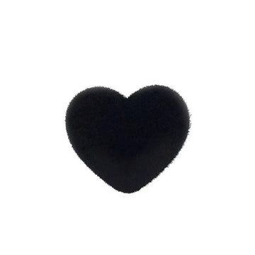 Bottoni a cuore in resina di velluto 15/20mm con gancio metallico per cappotti e maglioni 20 pezzi