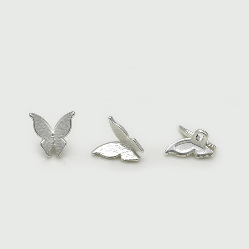 11/15mm Wykwintne 3D Metalowe Guziki Motylkowe do Szycia 20 szt.