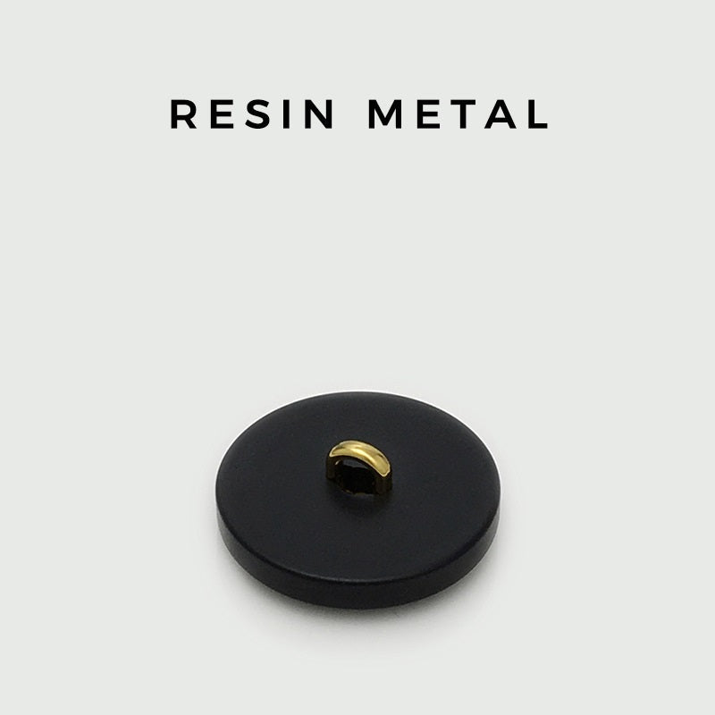 15-25mm Roztomilé psie živicovo-kovové okrúhle gombíky 20 ks