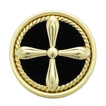 17.5/20/25mm Retro Kereszt Kerek Bársonyos Fém Gombok 10db
