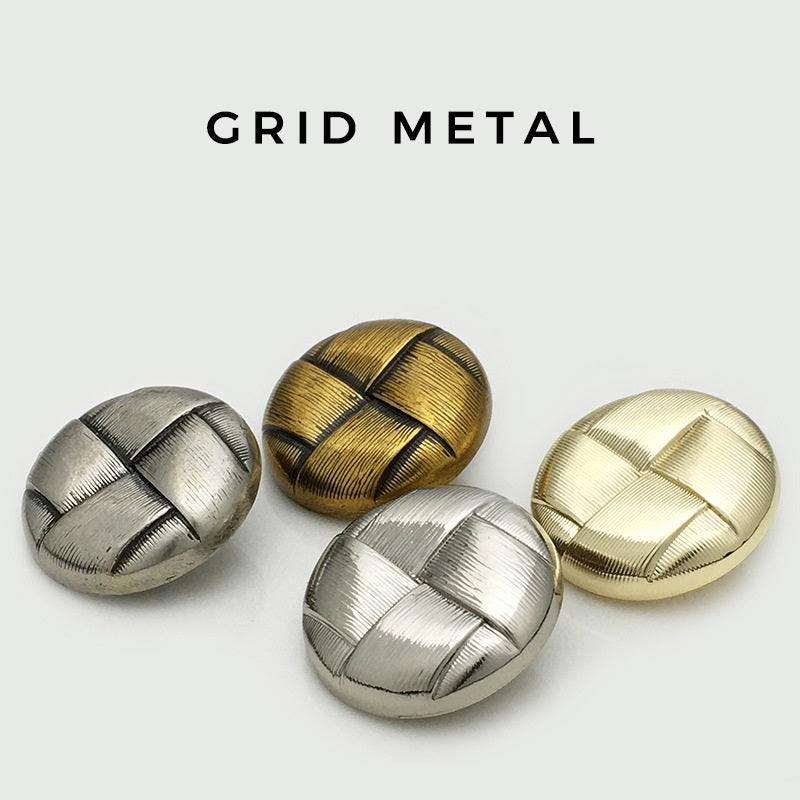 Nasturi pentru palton din plasă metalică vintage 15-25mm cu ochi, 20 bucăți