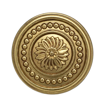 Botones de metal vintage en forma de margarita de 15-22.5mm con acabado en oro antiguo, 20 piezas