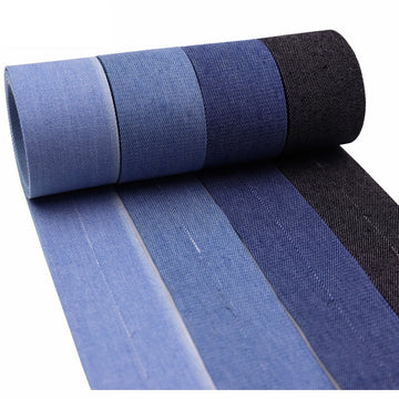 10mm/16mm/25mm/40mm Denim-kankaan reunakanttinauha 10 jaardia