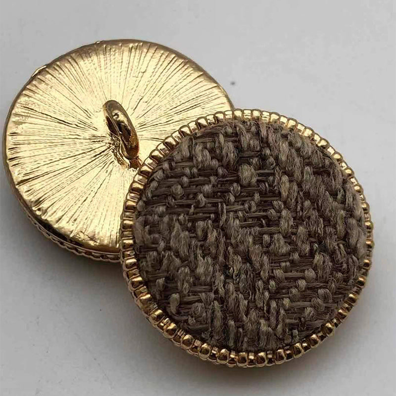 Butoane cu tijă din metal cu bază de 18/23mm, dințate, suprafață EdgeFabric, pachet de 48 bucăți