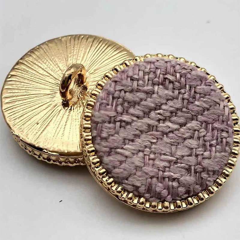 Butoane cu tijă din metal cu bază de 18/23mm, dințate, suprafață EdgeFabric, pachet de 48 bucăți