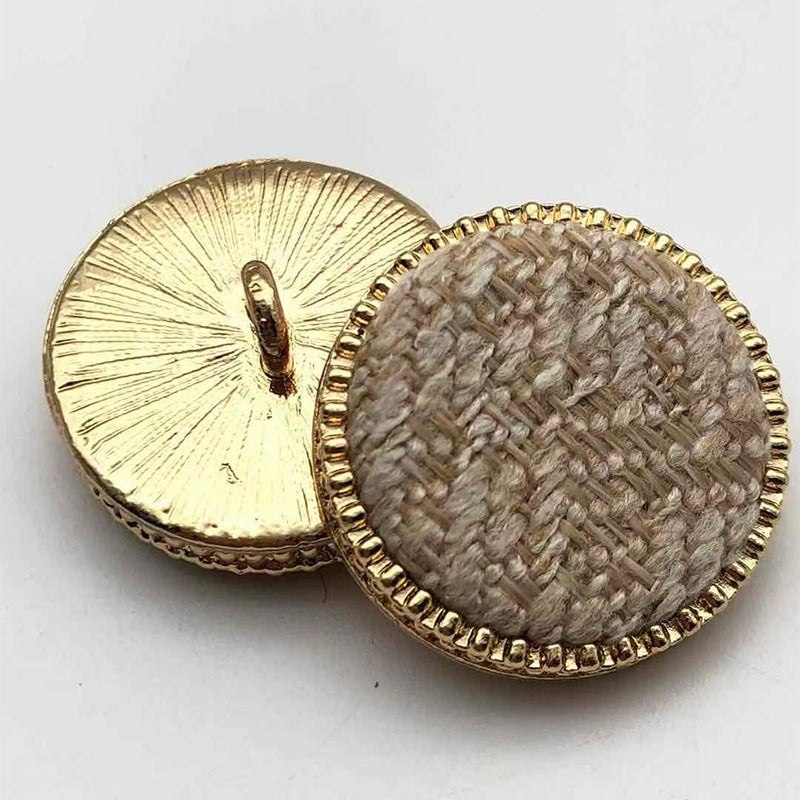 Butoane cu tijă din metal cu bază de 18/23mm, dințate, suprafață EdgeFabric, pachet de 48 bucăți