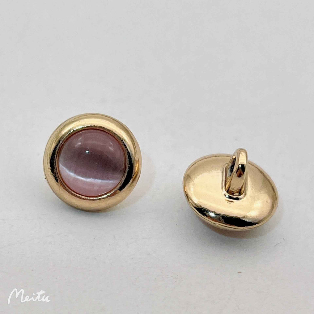 12.5mm Cat's Eye Metal Buttons for Shirts 50pcs - Lots of Buttons