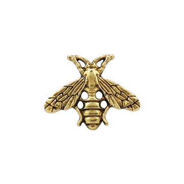 Retro Bee-Shaped Brooch Pin Decorative Badge for Men's Suits 12pcs - Lots of Buttons