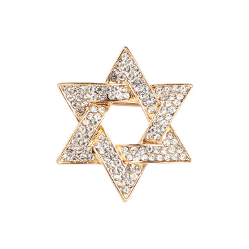 Six-Pointed Star Brooch - Men's Suit Lapel Pin and Corsage 3PCS - Lots of Buttons