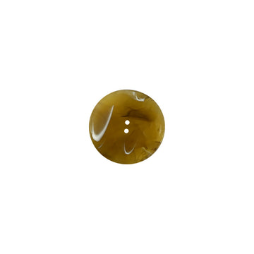 34mm Gradient Gul och Mörkgrön Stora Harpiksknappar med Böjd Yta 12st