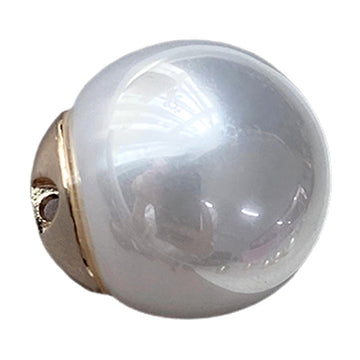 11,5-19,5 mm Metallbas Pärlglans Skjort- och Kappknappar 12 st