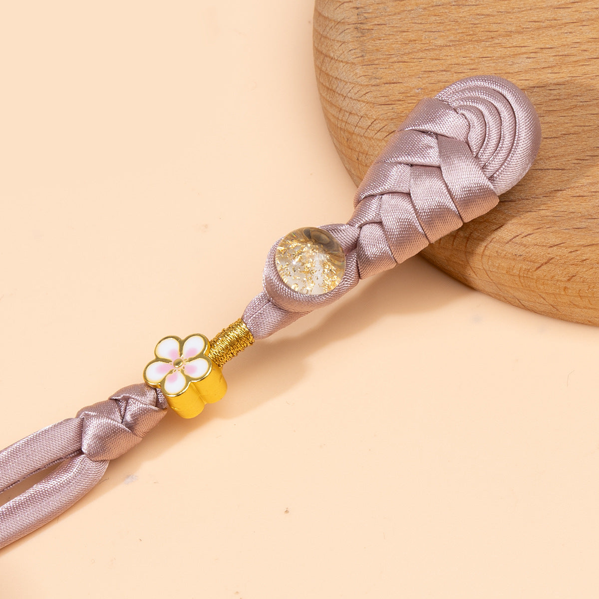 8cm/27cm knoflíky žabky na cheongsam ručně pletené saténové látkové 6ks