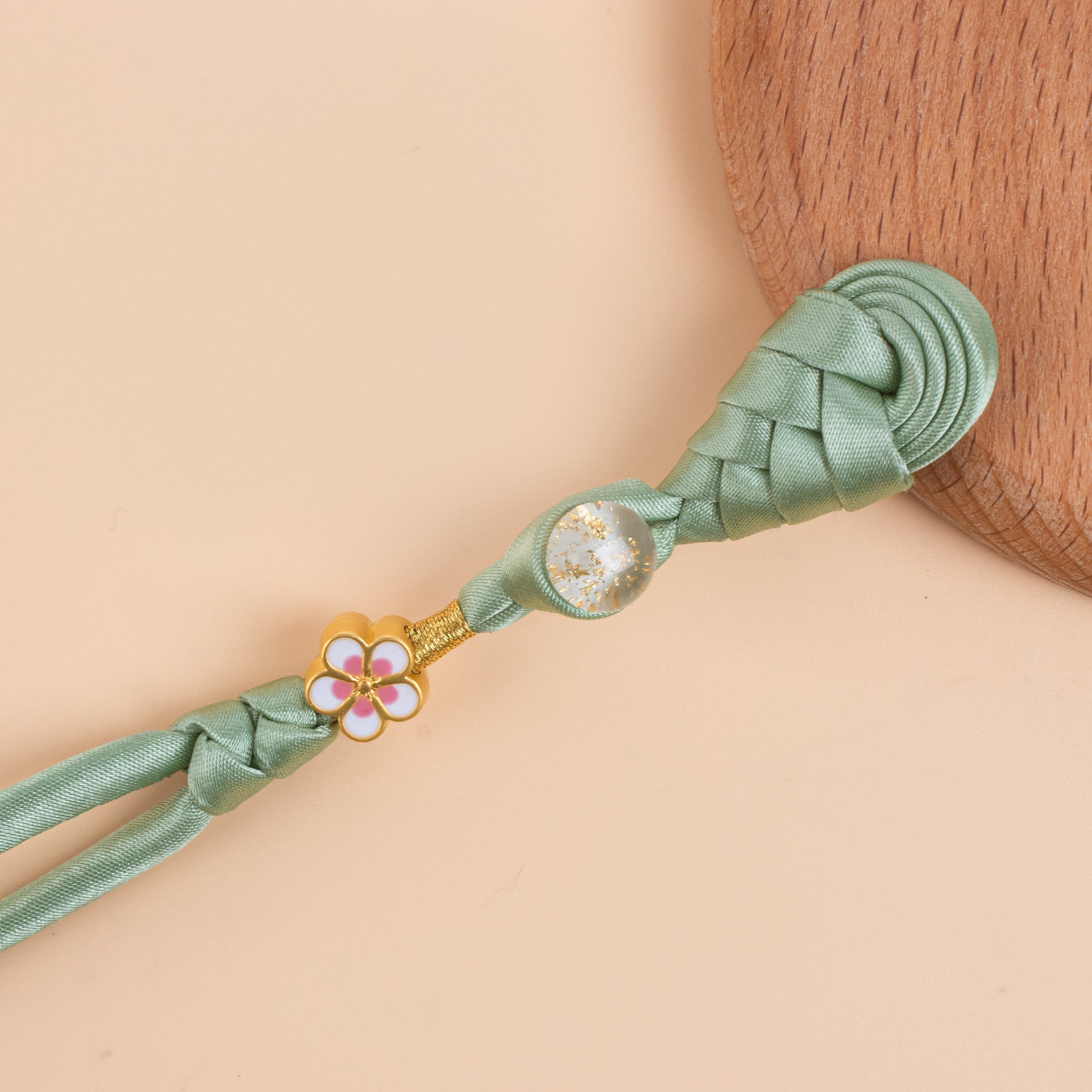8cm/27cm knoflíky žabky na cheongsam ručně pletené saténové látkové 6ks