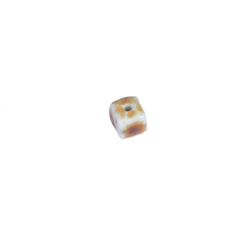 10mm keramiske firkantede perler armbånd perler med præriesceneri 100 stk