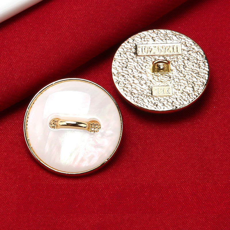 18/23/25mm pruunid vaigust kattega nupud metallist alustega varrastega 15 pakis