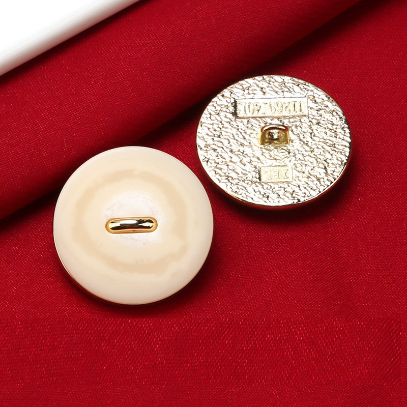 18/23/25mm pruunid vaigust kattega nupud metallist alustega varrastega 15 pakis