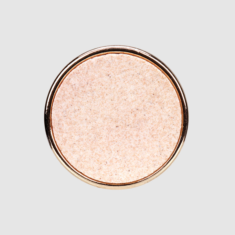 15 - 25mm okrúhle gombíky z recyklovanej živice s kovovým základom, balenie 30 kusov