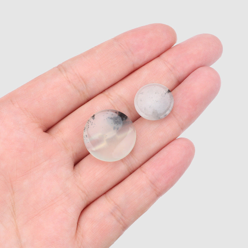 15/20mm Skryté Oční Tlačítka z Nefritu pro Tangový Oblek, Trenčkot 2ks