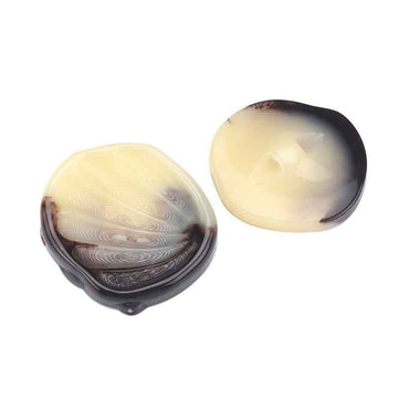 21/23/30/33mm Imitation Shell Shaped Resin Buttons for Women's Coats 20pcs - Lots of Buttons
