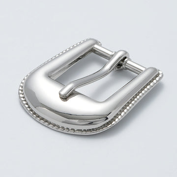 Korean Style Shiny Silver Coat Suit Waist Belt Pin Buckle