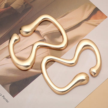 Gold-Plated Zinc Alloy Belt Decorative Adjustable Buckle 3pcs