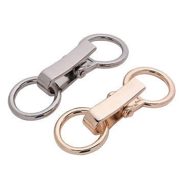 Chinese Clothing Metal Belt Lock Decorative Adjustable Buckle 2pcs - Lots of Buttons