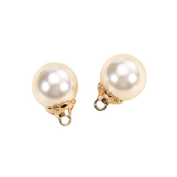 9-16mm White Pearl Metal Base Buttons for Women's Shirts 30 Pack - Lots of Buttons