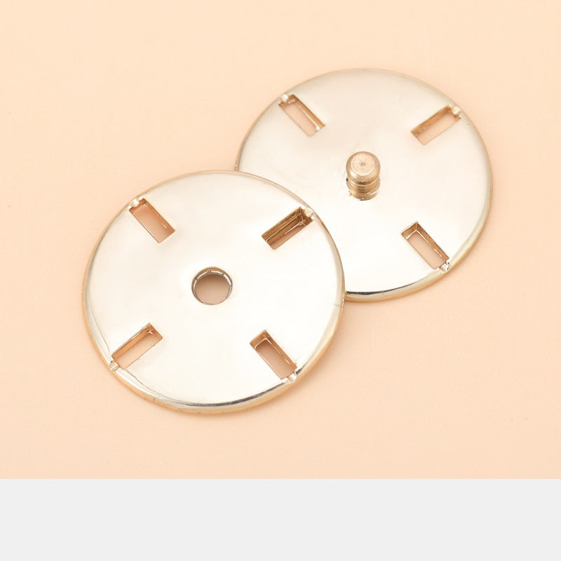 10-25mm Μεταλλικά Αόρατα Κουμπιά Πιέσεως για Πουλόβερ Κασμίρι 20 τεμ