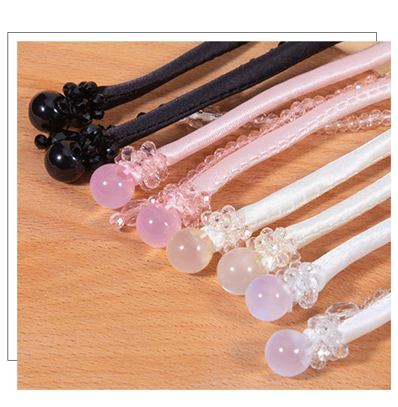 40cm Long Snake Knot Crystal Braid Frog Chinese Knot Button 4pcs - Lots of Buttons