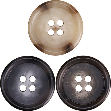 15-25mm kordbársony munkaruházati urea gombok 30 darab (5 méret)