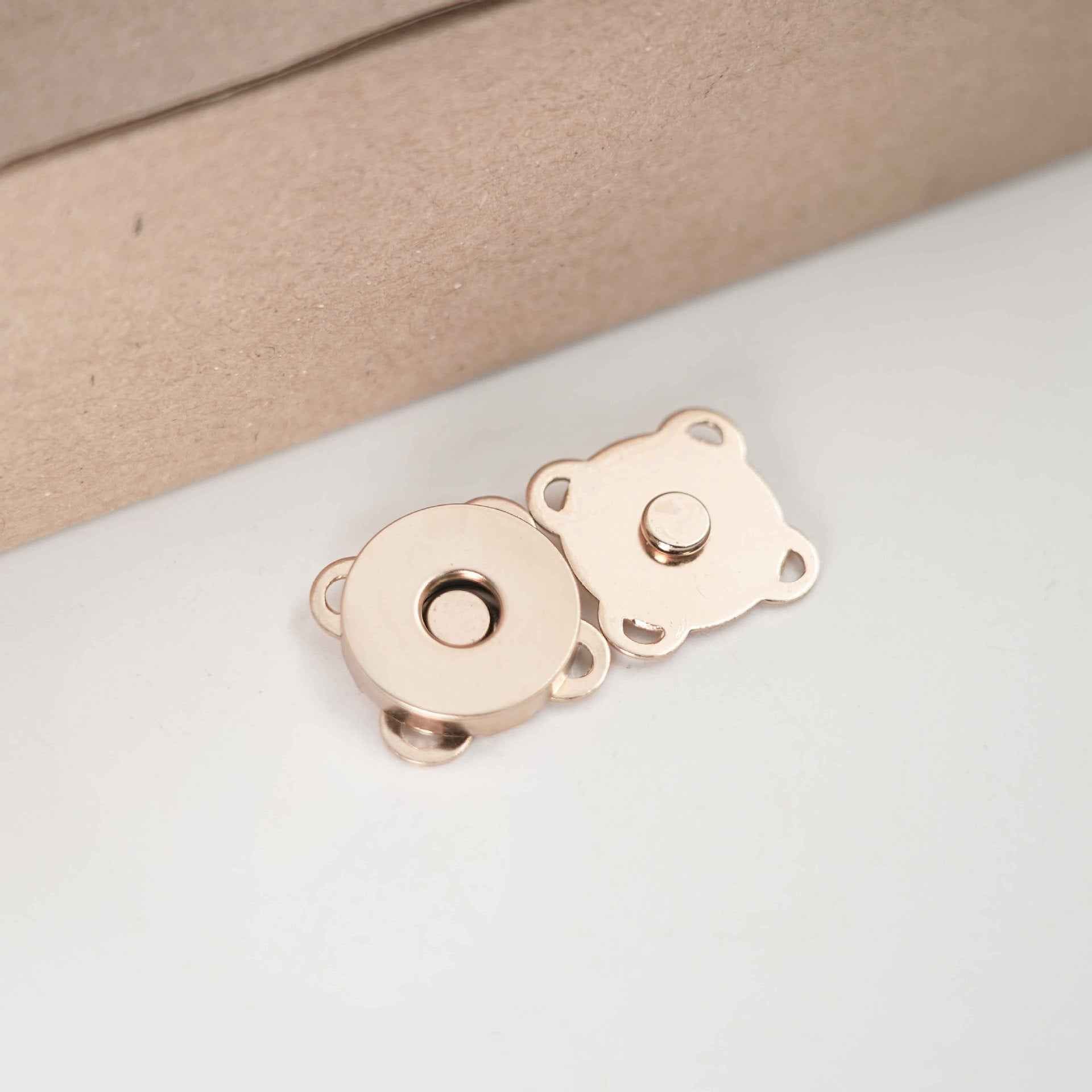 14/18mm Metal Magnetic Snap Buttons for Handmade Bags Clothing 20pcs