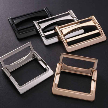 25-45mm Metal Dress Belt Buckles 20 Pack(5 Colors)