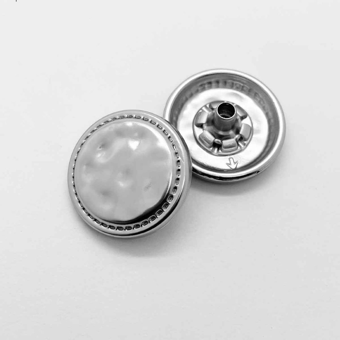 Antique Gold/Silver Tone Metal Press Studs – Vintage Snap Buttons 99 Pack