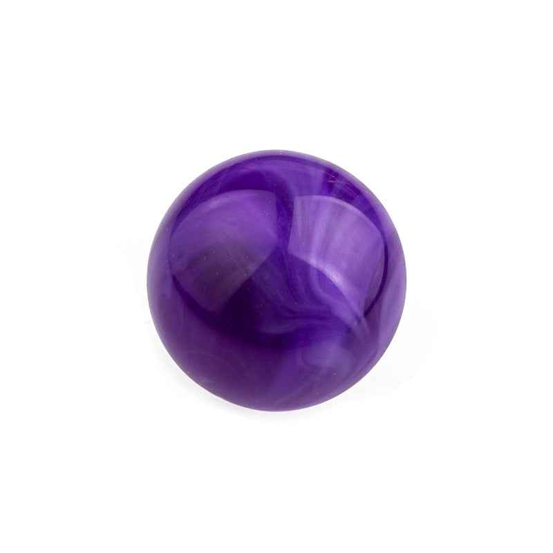 12mm Acrylic Colorful Mushroom Buttons with Shank - 240pcs
