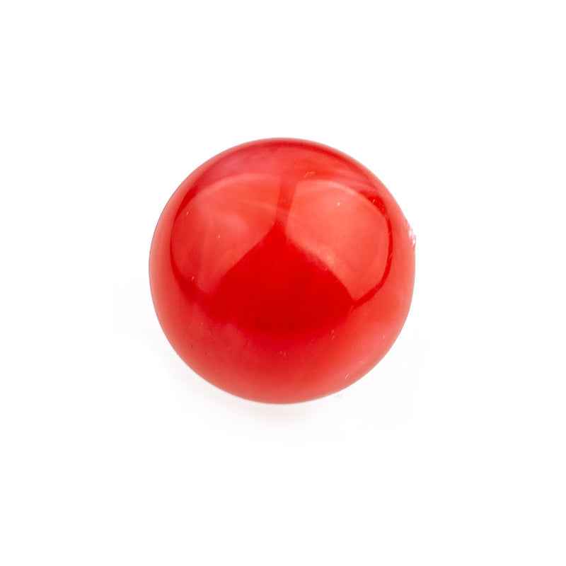 12mm Acrylic Colorful Mushroom Buttons with Shank - 240pcs