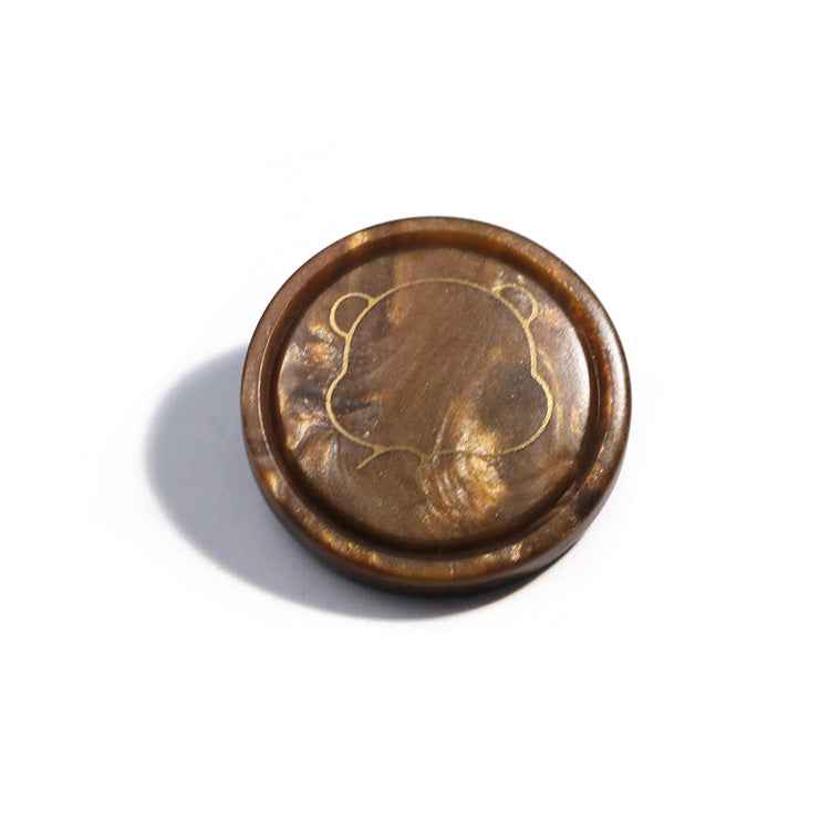 Cute Cartoon Bear Resin Shank Buttons for Pajamas 30 Pack