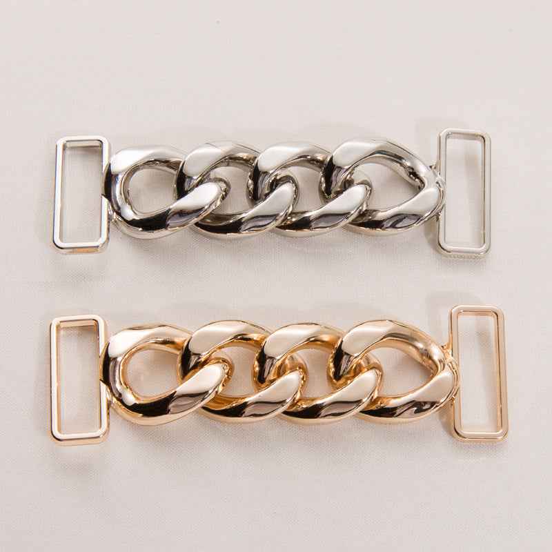 95mm/122mm Alloy Chain Decorative Buckle 20pcs