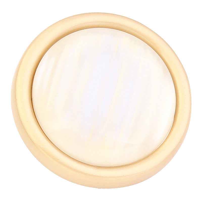 15-28mm Cat's Eye Gemstone Shank Buttons Gold White & Blue-Black 36pcs