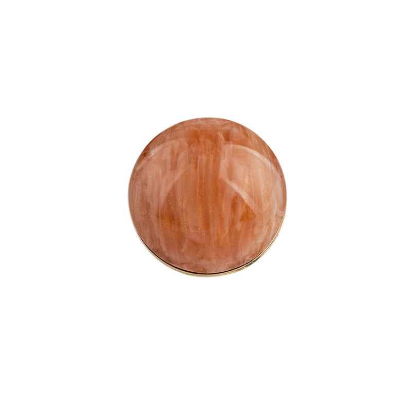 Round Resin Buttons with Metal Backing & Shank 60pcs for Women