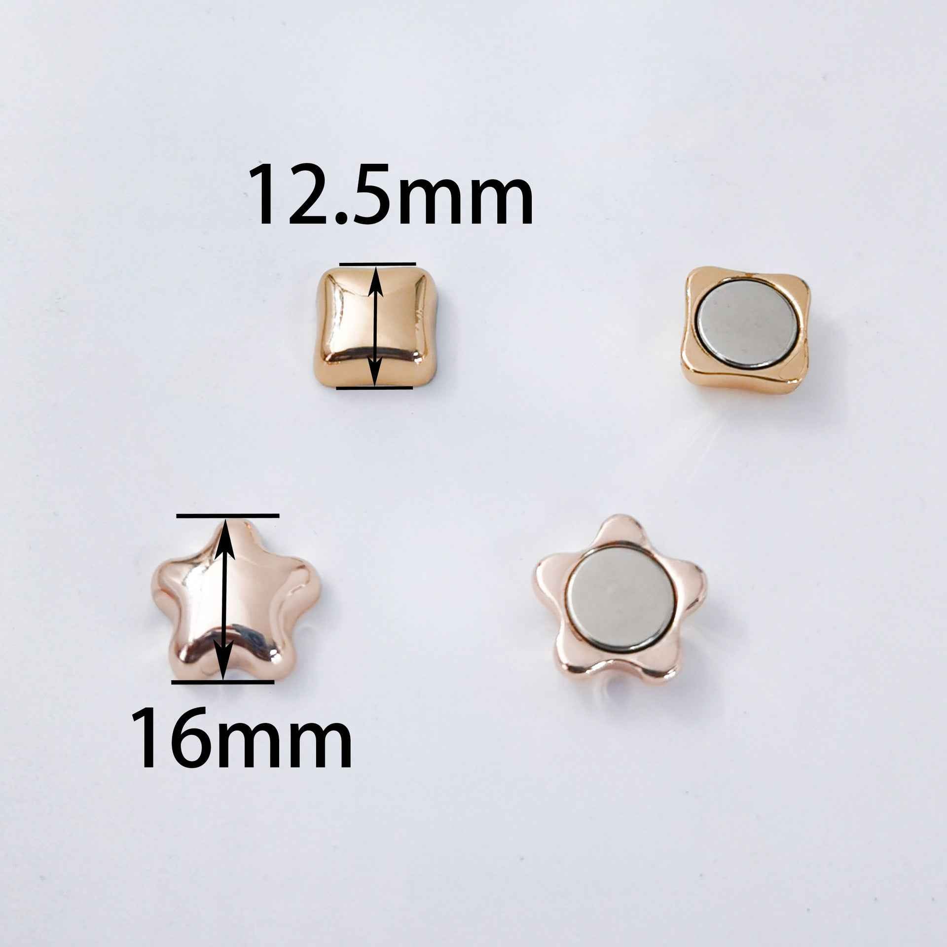4 Pack Strong Magnetic Hijab Pins No-Snag Scarf Magnets