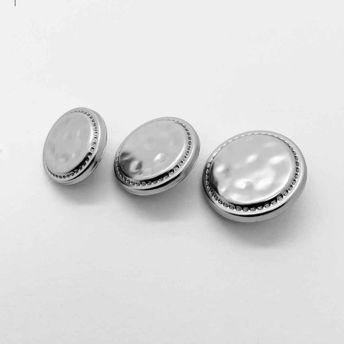 Antique Gold/Silver Tone Metal Press Studs – Vintage Snap Buttons 99 Pack
