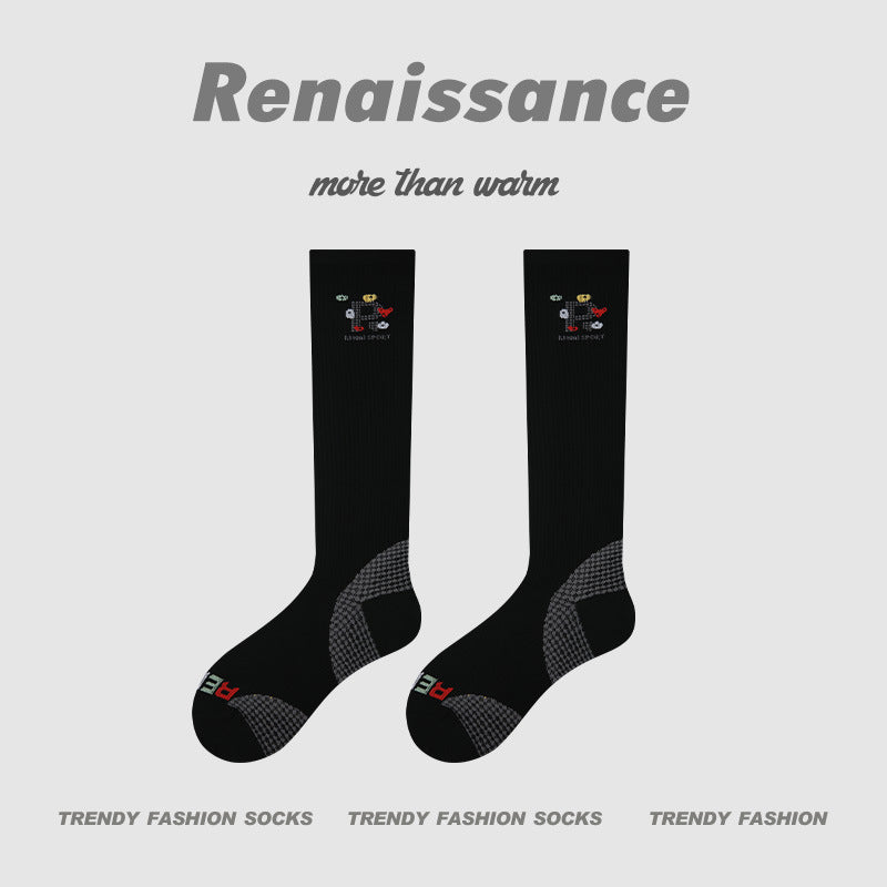 Thin Compression Running Socks for Women for Gym Jump Rope Workout