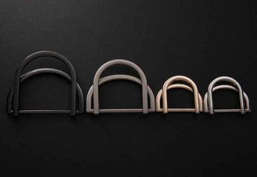 Metal Double D-Ring Buckles Adjustable Belt Fastener 20 Pack(4 Colors)