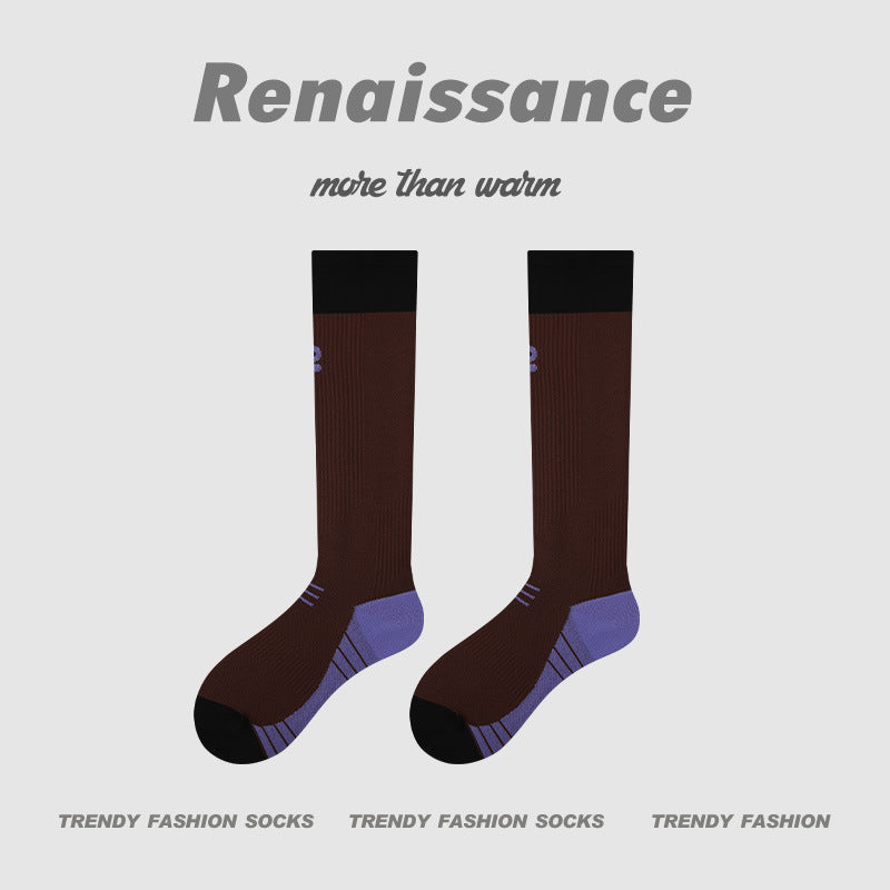 Thin Compression Running Socks for Women for Gym Jump Rope Workout