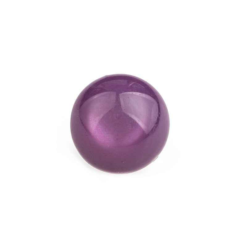 11.5mm Colorful Iridescent Ripple Mushroom Resin Alloy Buttons 130pcs