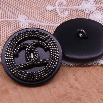 18/23/25mm Brown Resin-Metal Shank Buttons for Cardigans Knitwear